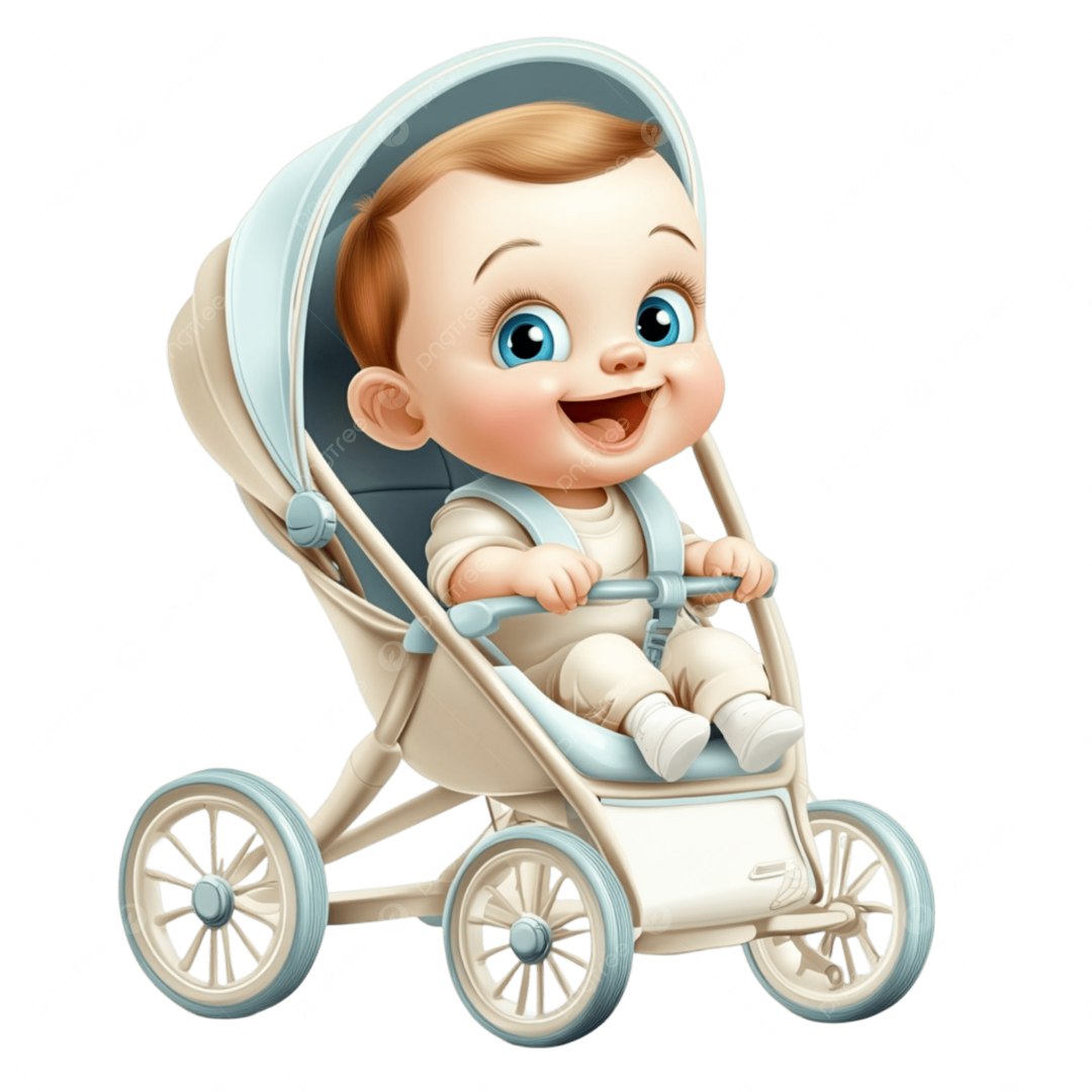 BABY STROLLER WITH BOY 800131
